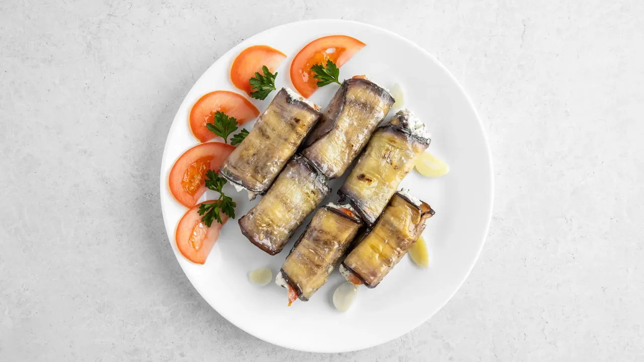 Involtini di Melanzana