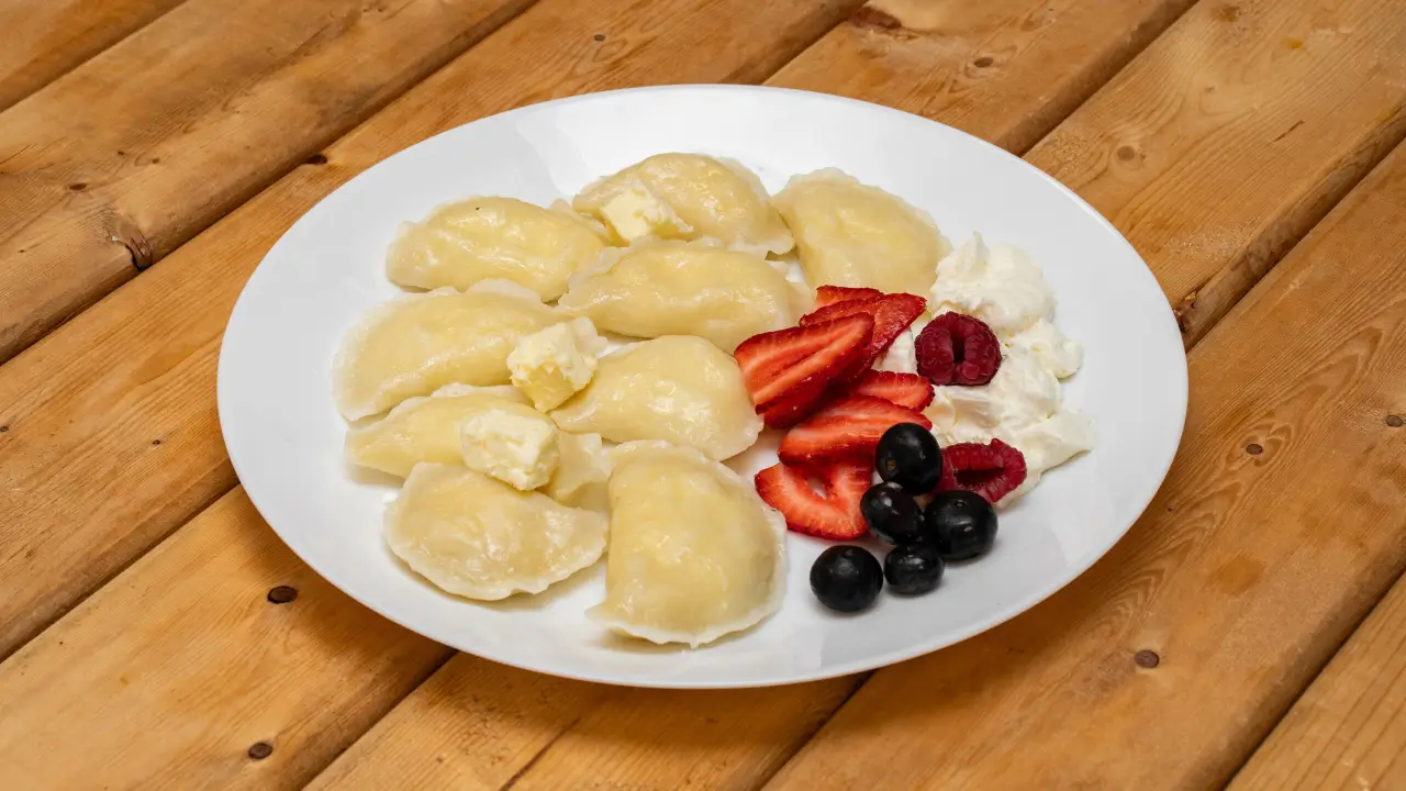 Varenyky (Pierogi) with Sweet Cottage Cheese