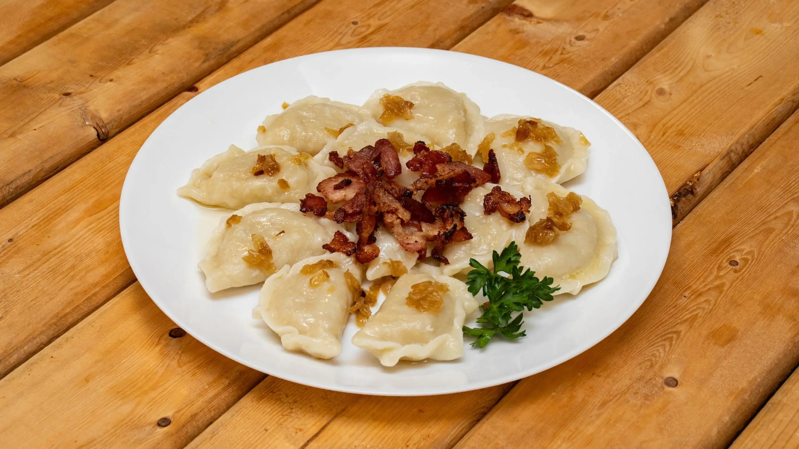 Varenyky (Pierogi) with Potatoes and Onions