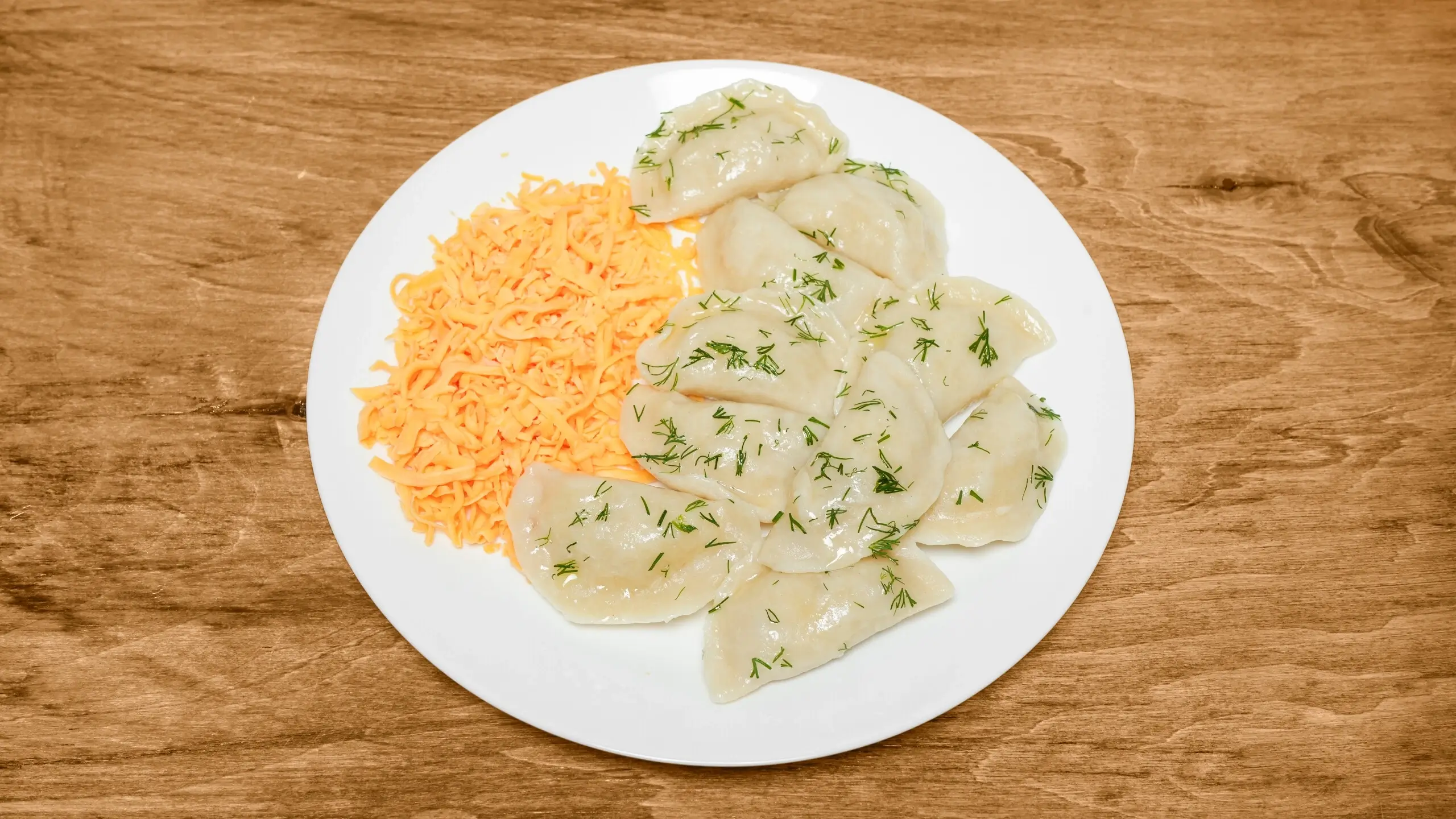 Varenyky (Pierogi) with Potatoes, Onions & Cheddar